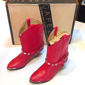 Capezio women's red boot